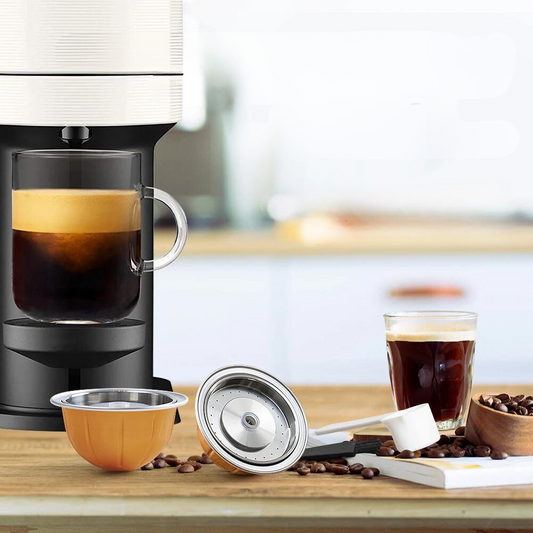 Nespresso® Vertuo Next och POP Återanvändbara Kapslar 